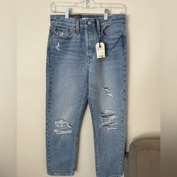 Levi’s Blue Long Straight Jeans 