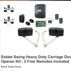 Heavy Duty Carriege Door Opener