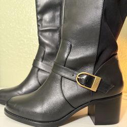 Vince Camuto Zennia black tall boots