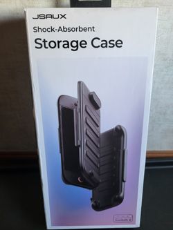 Switch 2 Storage Case Atomic Purple Clear