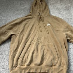 Brown Nike Hoodie