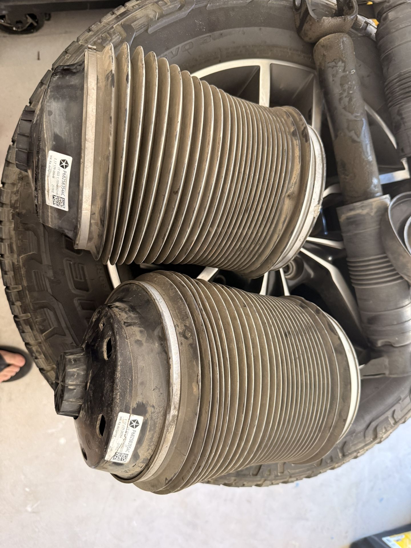WK2 Quadralift Front And Rear Air Suspension