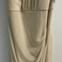 Bridesmaid Dress,  Champagne Color, Brand New 