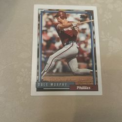 1992 Topps Baseball Dale Murphy #680 Set Break NM