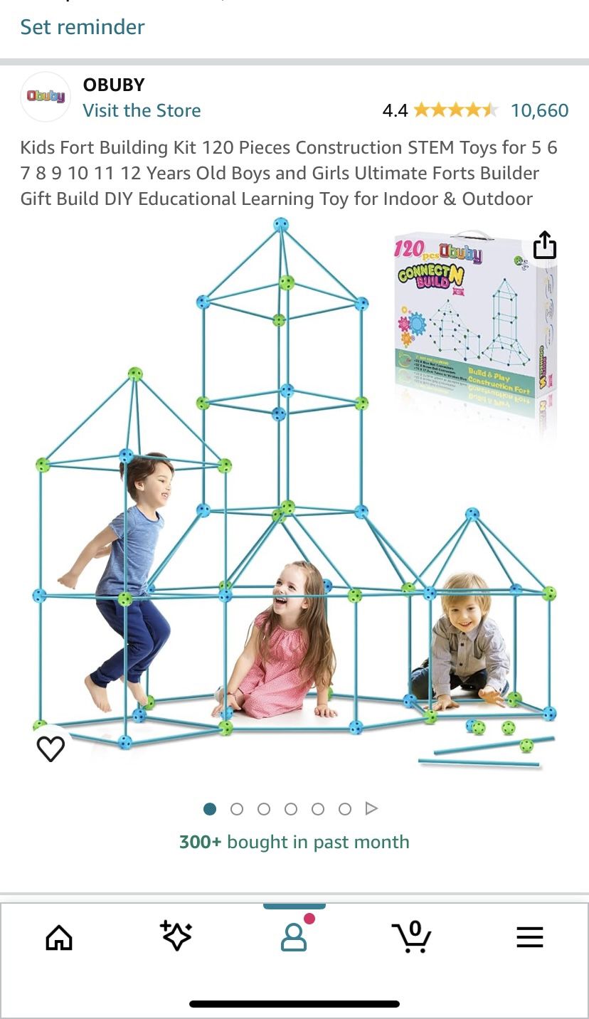 Kids Fort Building Kit
