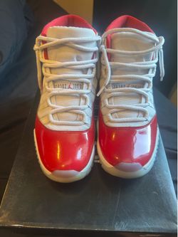 Jordan 11 cherry red size 9.5