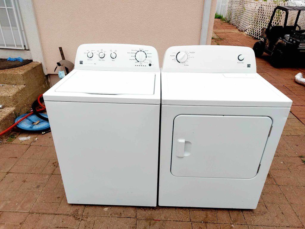 Washer And Dryer Nice Machine Set Kenmore 