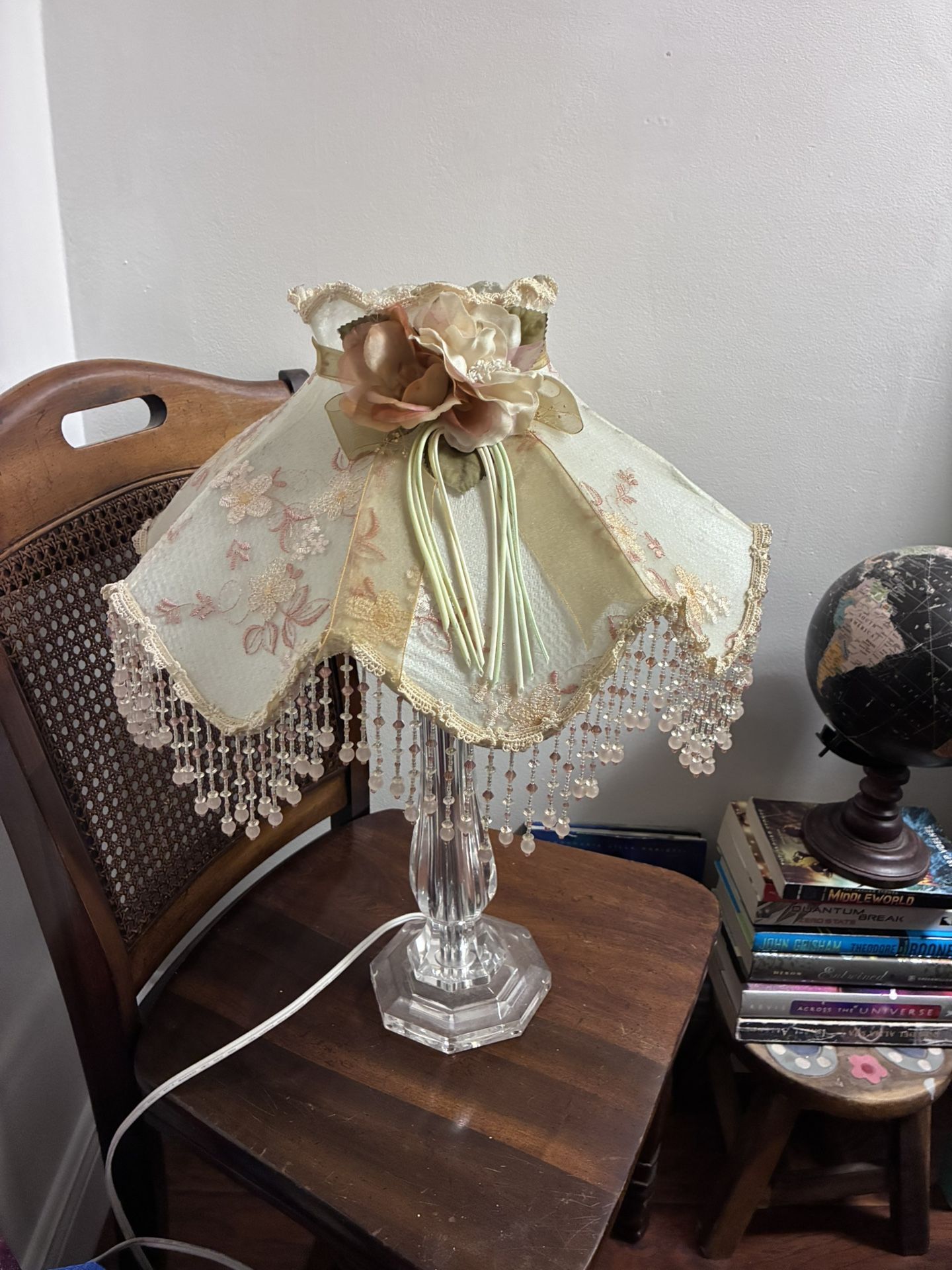 Antique Vintage 2 Beautiful Lamps