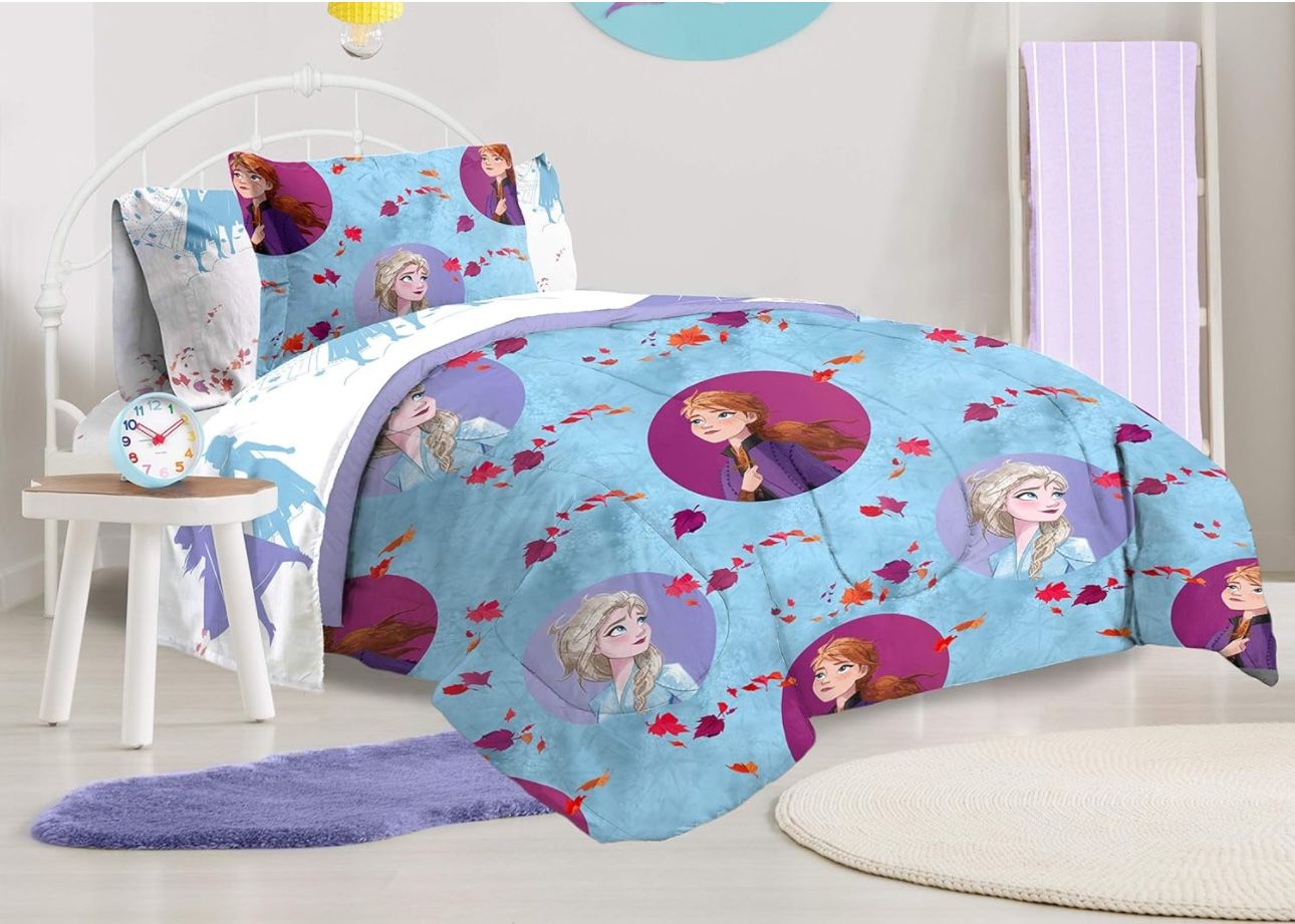 Disney Frozen II 5pc. Twin Bed Set Brand New!