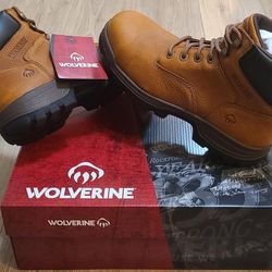 Wolverine Work Boots Size 8 And 10 For Men 