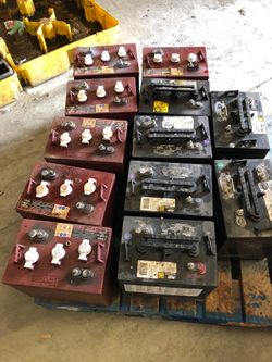 Golf car batteries