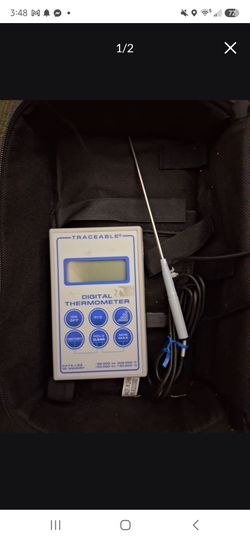 Traceable Digital Thermometer with Probe