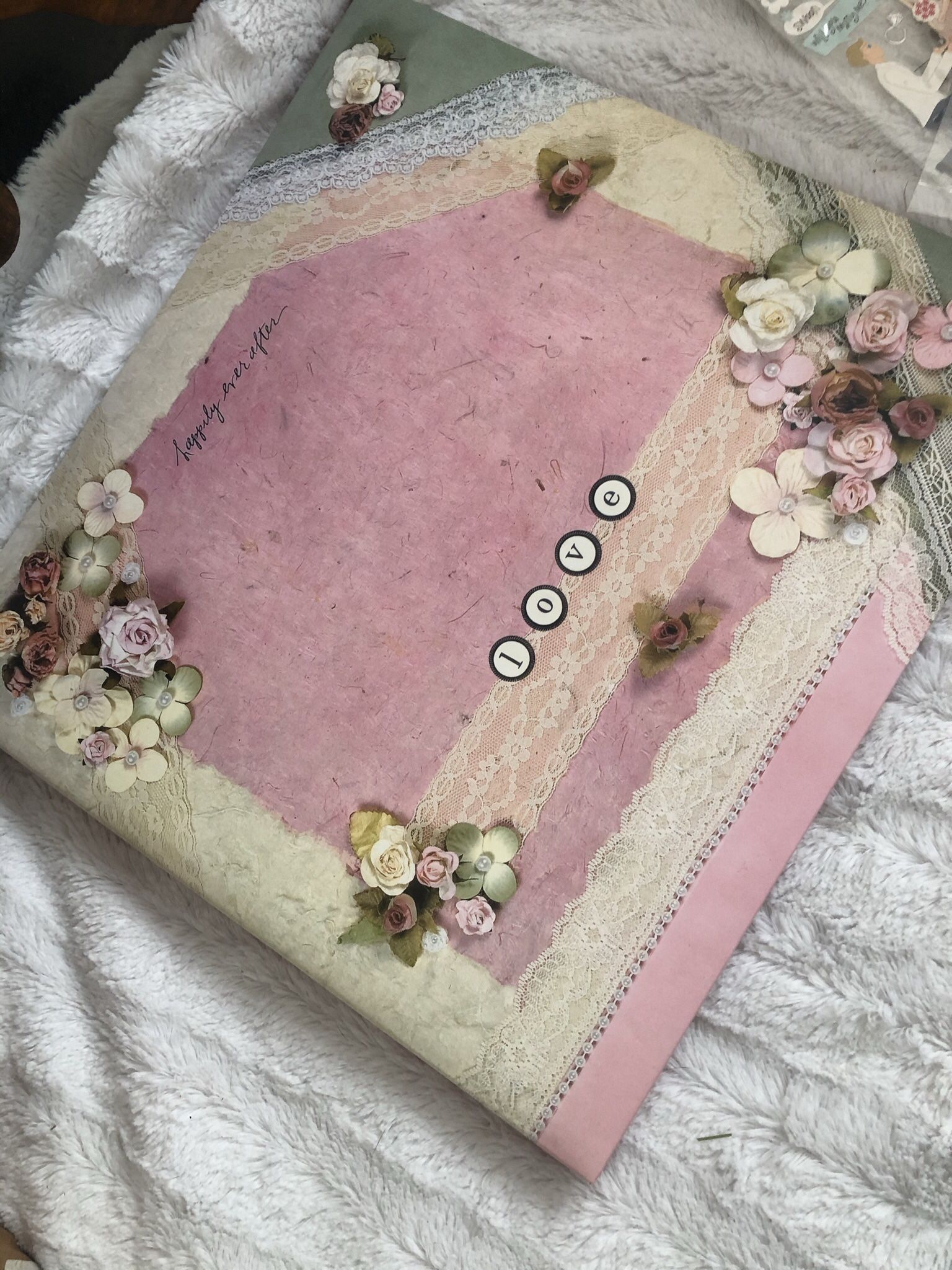 Photo Scrapbooking Album For The Newly Weds
