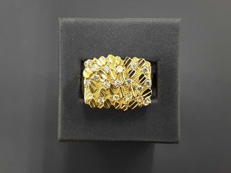 Yellow Gold 10k (.417) 5.8 grams Size 14