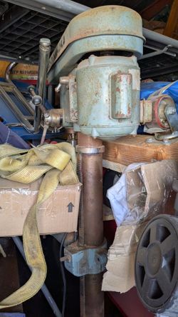 Vintage Vertical Floor Standing Drill Press