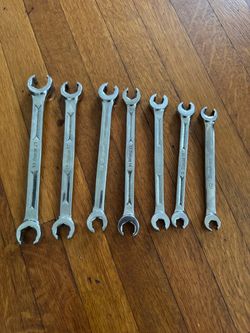 Snap-on Metric Flare Nut / Line Wrench Set – 7 Pieces