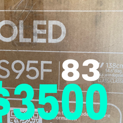 Samsung 83 OLED 144Hz 4k TV 2025 model , Check my profile for more models