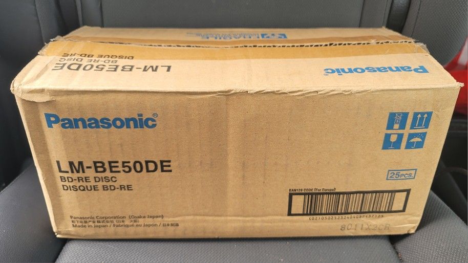 Panasonic RM-BE50DE 50GB BD-RE 25pcs BRAND NEW
