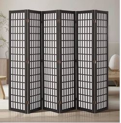 VEVOR Room Divider, 6 Panel Japanese Room Divider,