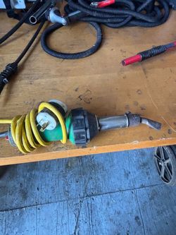 Leister welding gun