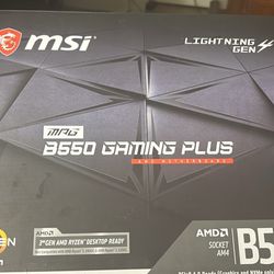 MPG B550 Gaming Plus Motherboard 