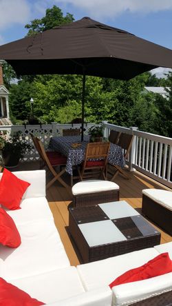 Large patio umbrella