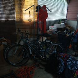 2 Bikes N Clothes Rack All For 100
