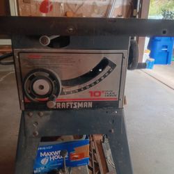 Craftsman 10 Inch Table Saw