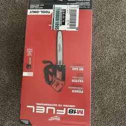 Milwaukee Handle Chainsaw.