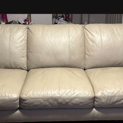 Real Leather Sofa