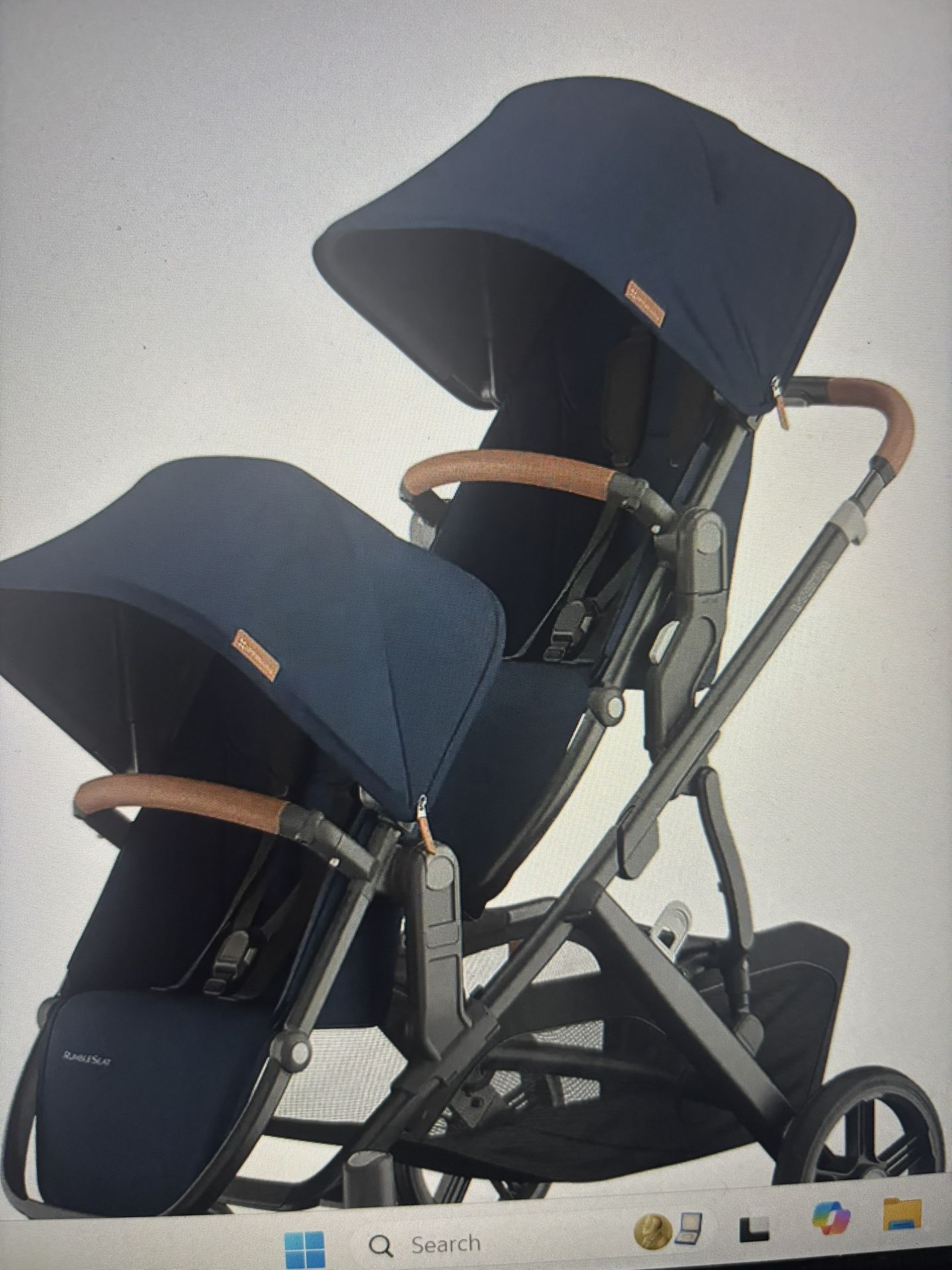 double stroller uppa baby