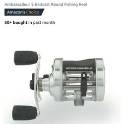 Abu Garcia
Ambassadeur 6500S Baitcast Round Fishing Reel