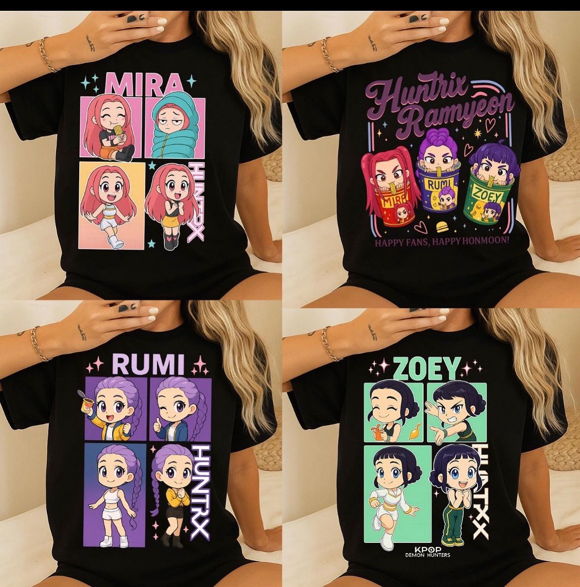 Huntrix Kpop Tshirt