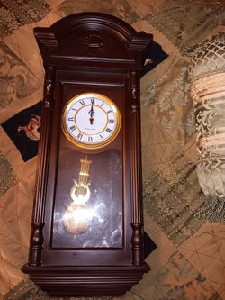 Vintage Pendulum Grandmother Clock by Westminister Chime - DOES NOT WORK