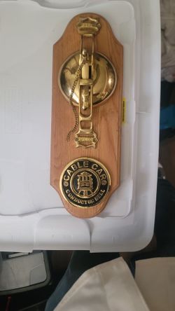 Collectible San Francisco Cable Car Conductor Bell
