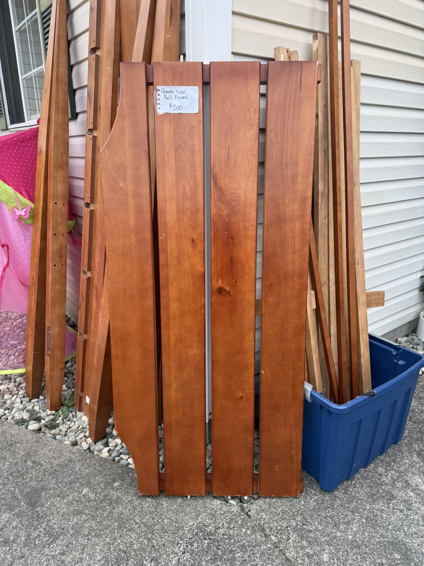 Queen Canopy Bed Frame