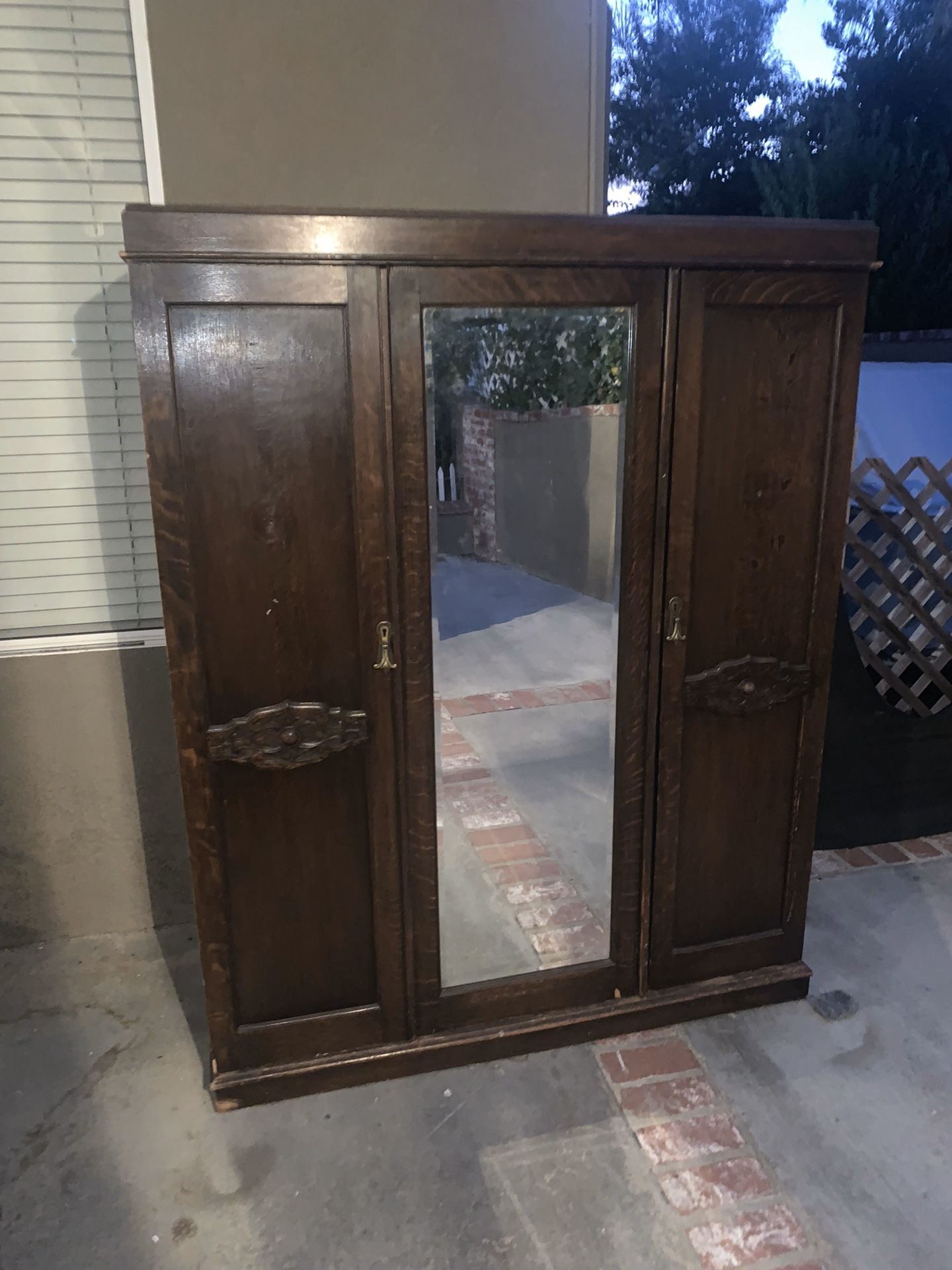 Gorgeous antique wardrobe