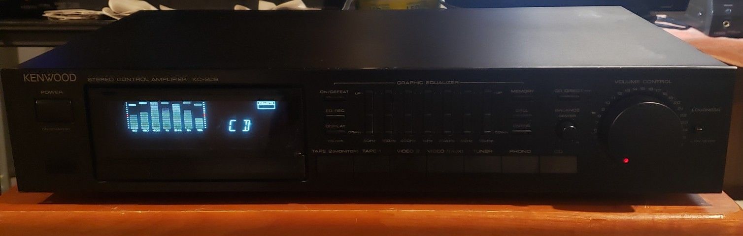 Vintage Kenwood KC-208 Pre-Amplifier