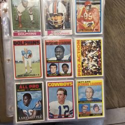 Vintage Football Cards 1(contact info removed) 372 Total Roger Staubach Rookie Plus Other Hall Of Famers 