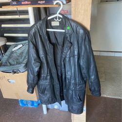 Leather Mens Jacket $30.00