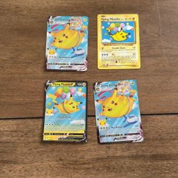 Pokemon Cards: All Flying Pikachu