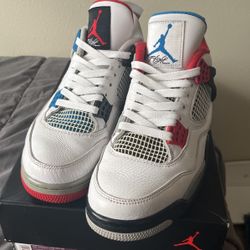 WHAT THE Retro  Jordon 4's 