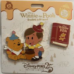 2025 Winnie the Pooh Pin Hundred Acre Wood