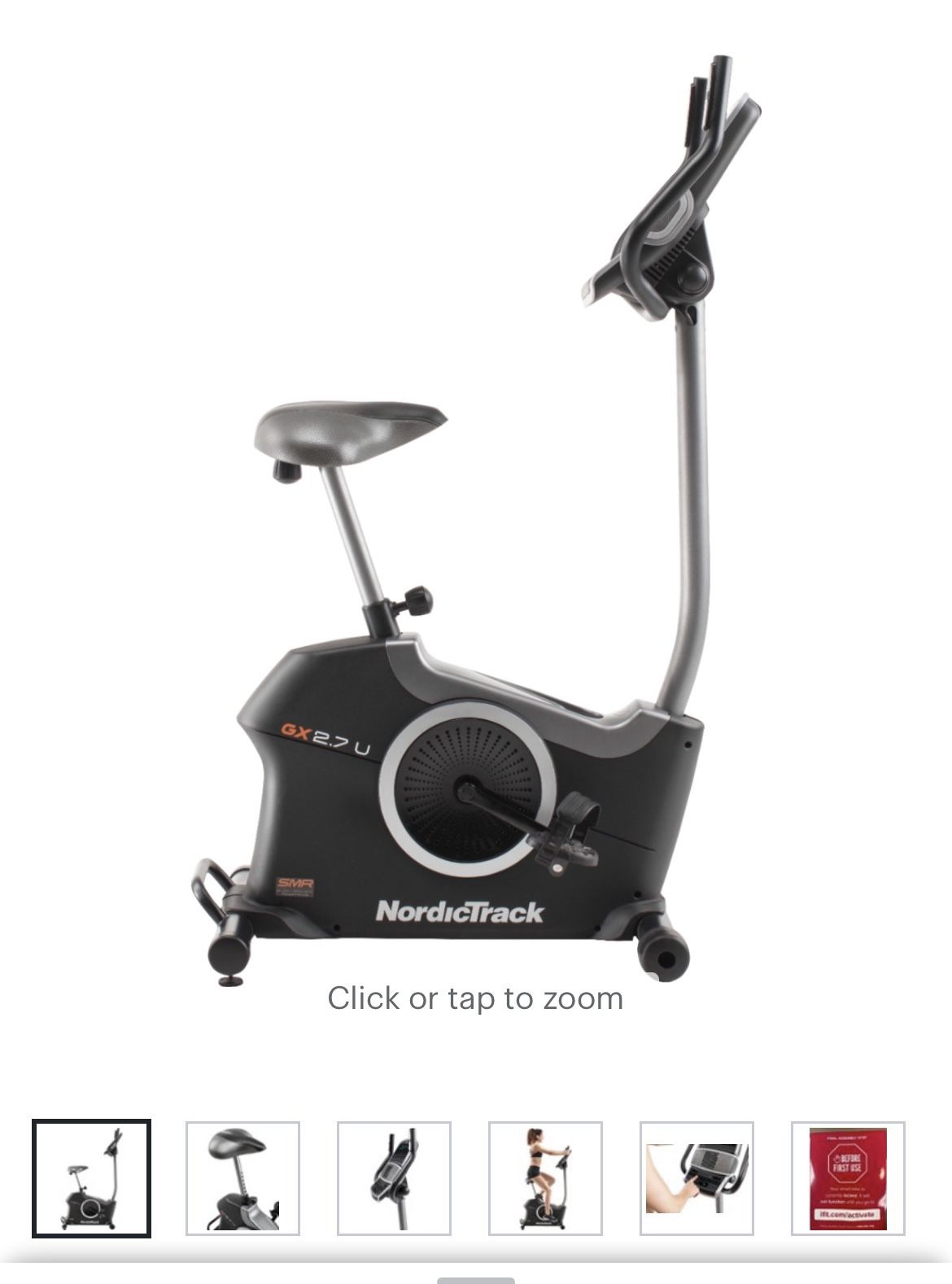 NordicTrack - GX 2.7 U Exercise Bike