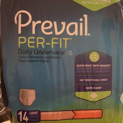 Prevail Adult XLarge Diapers