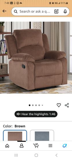 Recliner chair