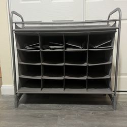 Grey Shoe organizer