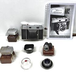 Kodak Retina IIIc (small c) and Accessories 