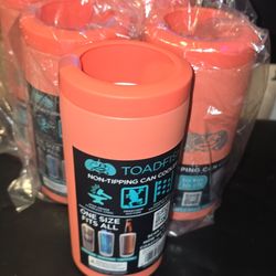5 New Toadfish NoN Tipping Can Coolers