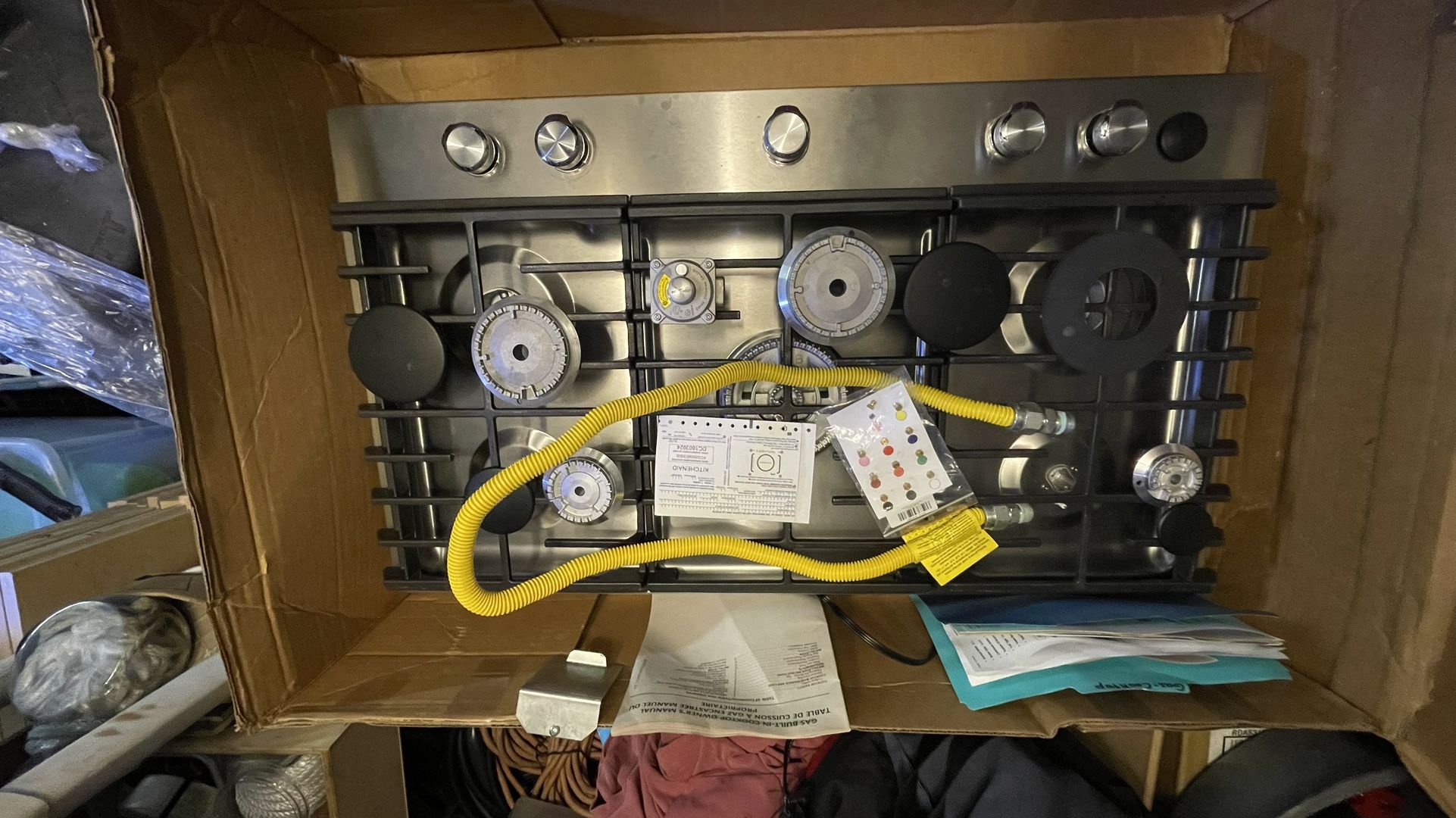 KitchenAid 36”Gas Cooktop